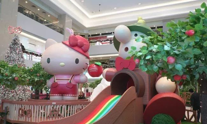 Hello Kitty攜手Müllerchen萌爆登場，刷新圣誕美陳新體驗(yàn)