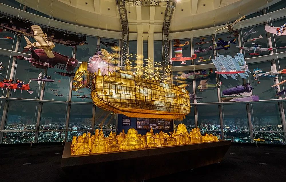 天空飛船空降吉卜力博物館的這個主題展覽活動，甚是吸引
